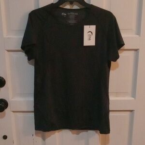 Zyia Actve Charcoal Competition Short Sleeve T Activewear S-XXL